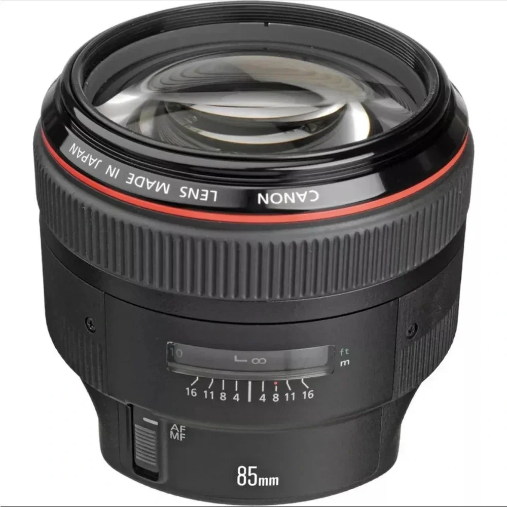 Canon EF 85mm f/1.2 L II USM portrait prime professional DSLR lens